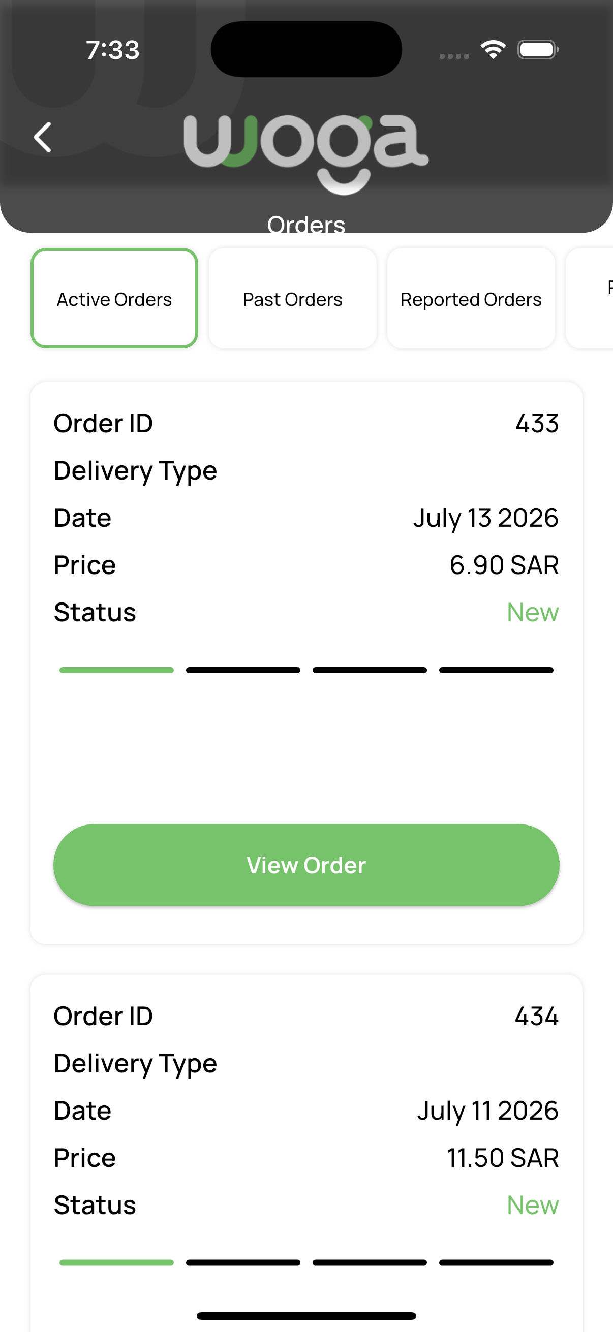 Orders